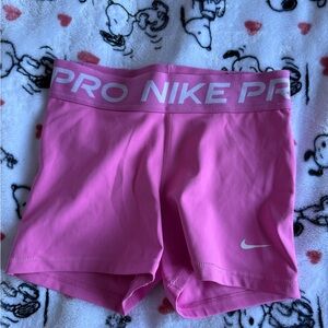 Nike Pro Dri-FIT Bright Pink Shorts